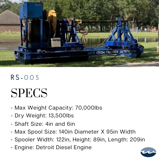 Heavy Duty Spooling Unit Rentals